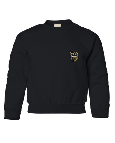 Drip Essentials Youth Crown Crewneck